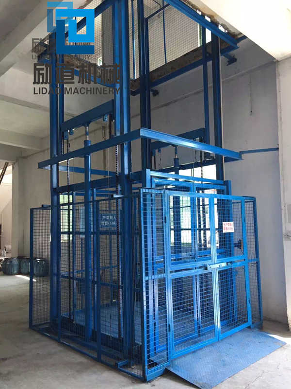 惠州4轨道液压升降机货梯